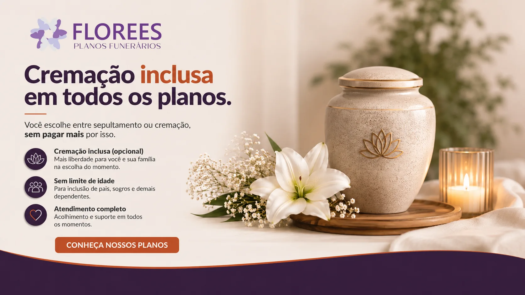 Planos funerários Florees
