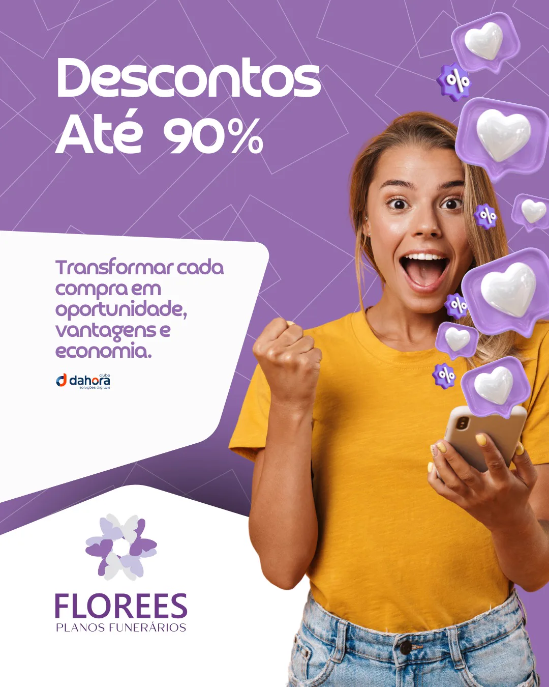 Benefício exclusivo do Clube Florees