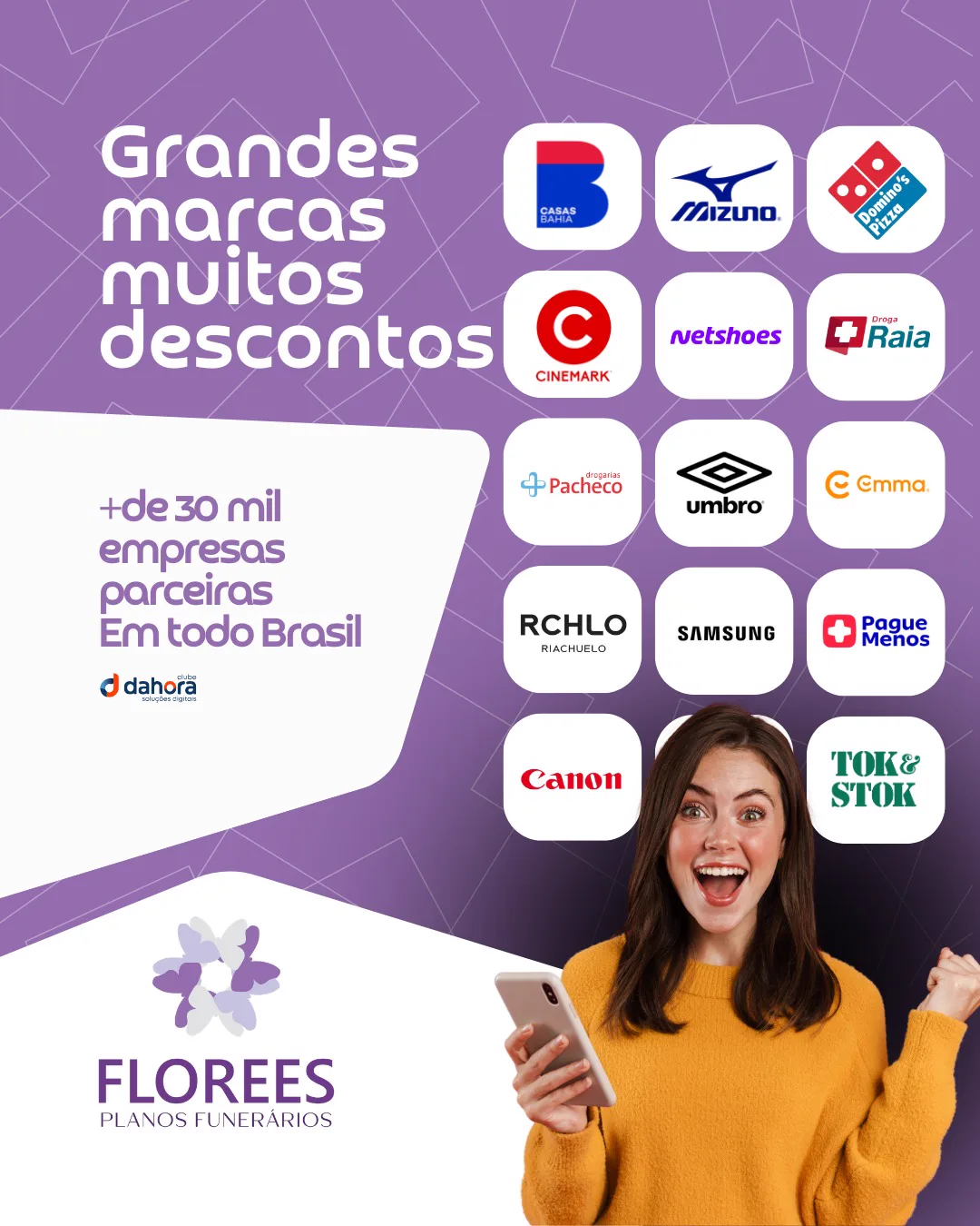 Benefício exclusivo do Clube Florees
